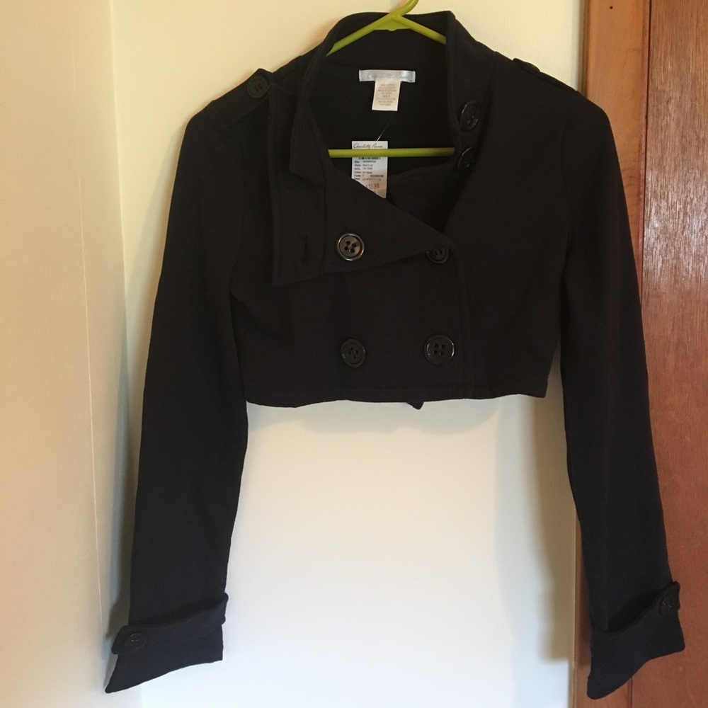 💥NWT💥 Midriff Double Breasted Jacket